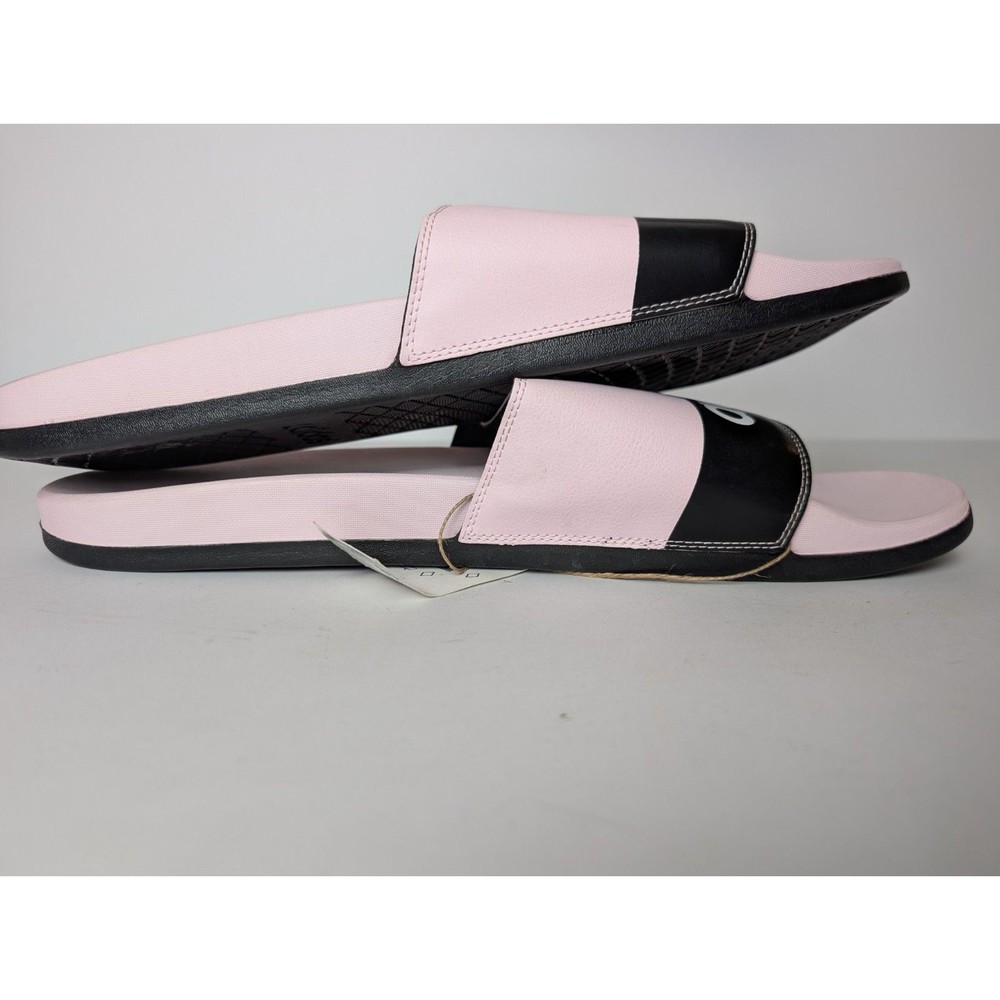 NWT Adidas Adilette Comfort Men Size 18 Pink White Original Adult Slides Sandals - Picture 9 of 11